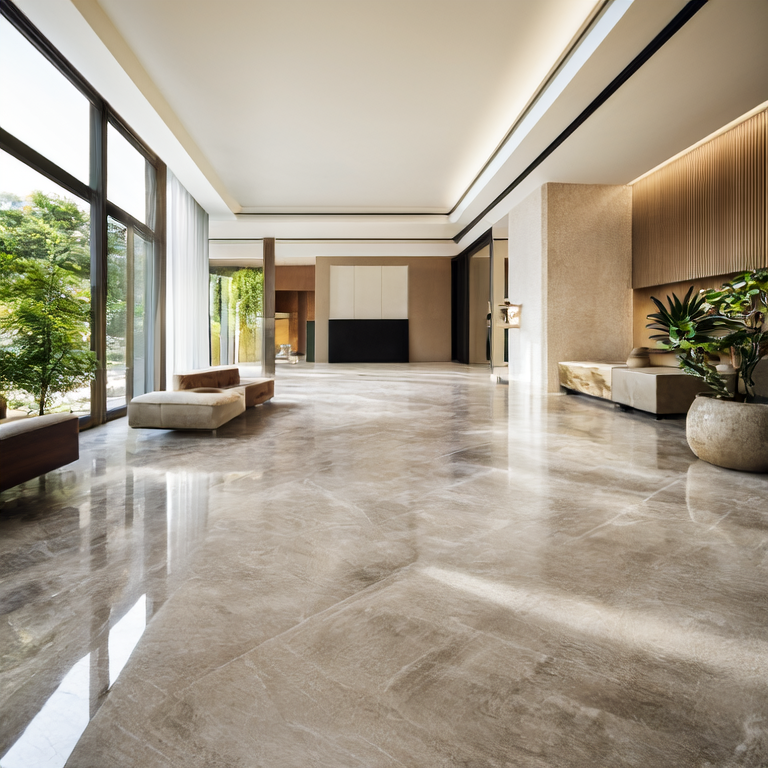 Achieving Natural Light Reflection with Lime Stones Flooring