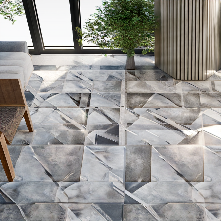 Lime Stone Tile Installation