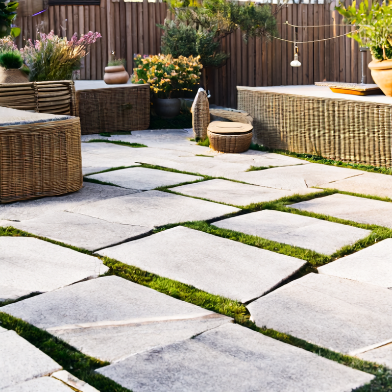 Outdoor Living Trends Lime Stones Tiles Bring Natural Style to Gardens and Patios