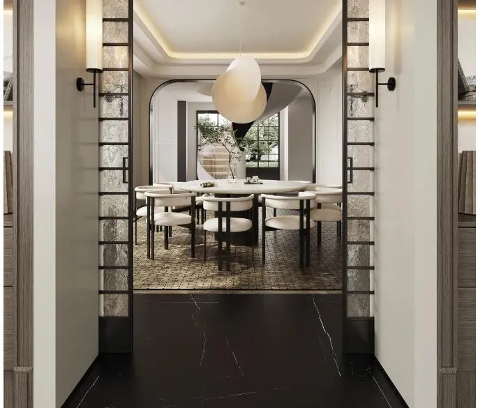 The Slightly Matte Marble "BAROLO": The French Charm of NANOGRESS