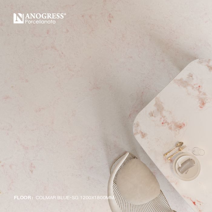 Hebe rectified tiles vs. non-rectified: installation time and grout consumption.