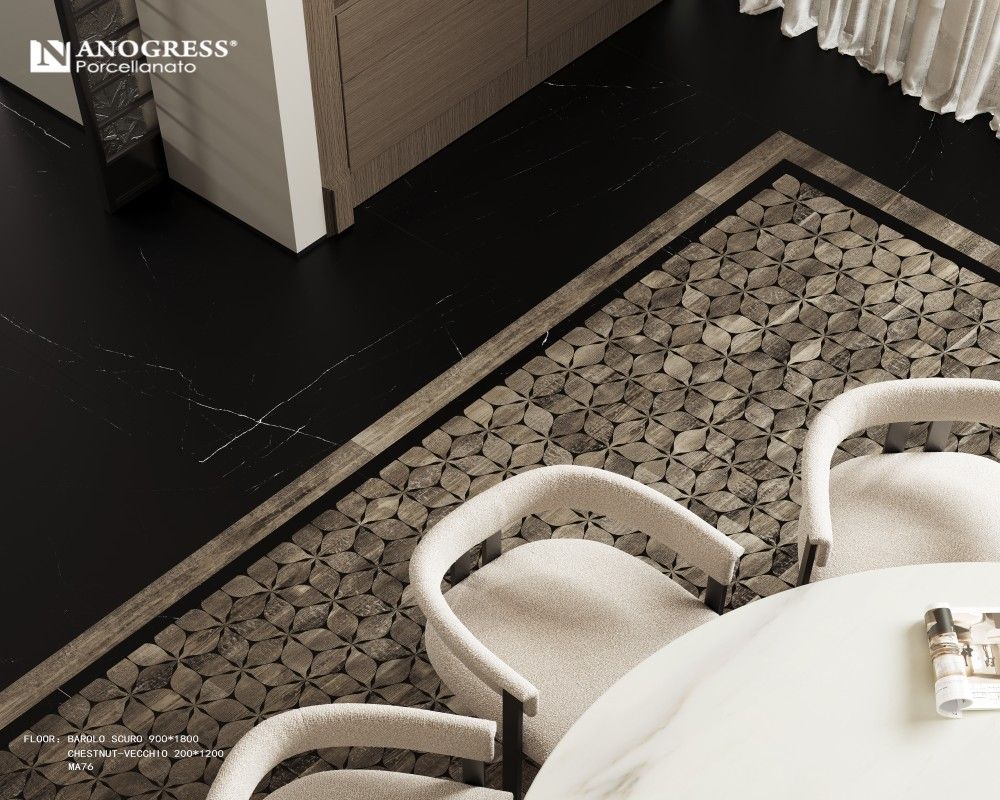 When the light luxury style meets the high-end black.